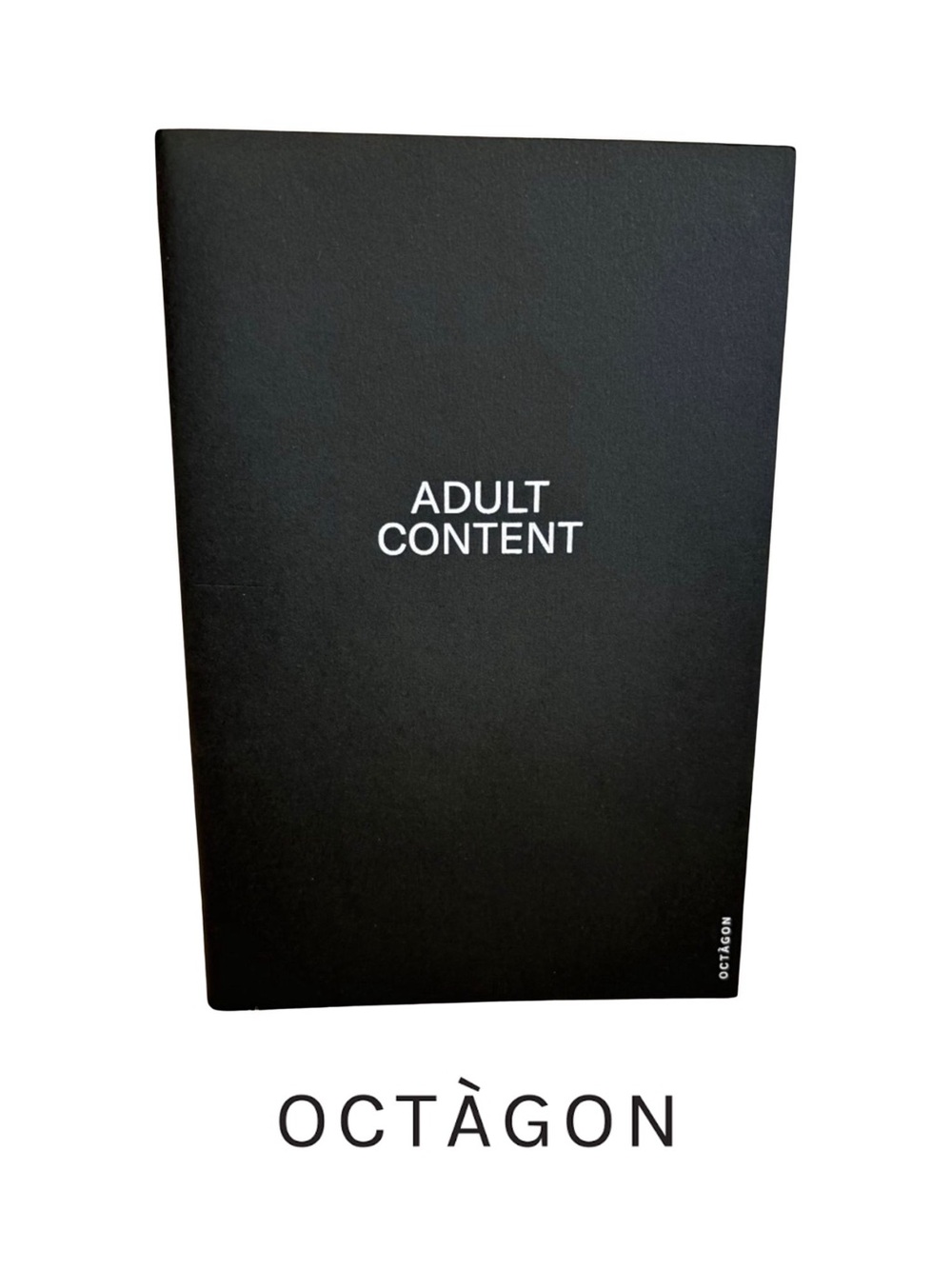 Octagon Design “Adult Content” Notebook